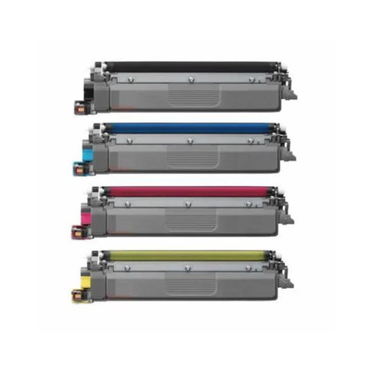 [Combo 1BK,1C,1M,1Y] Compatible TN-258XL Large Campacity High Yield Toner Cartridges