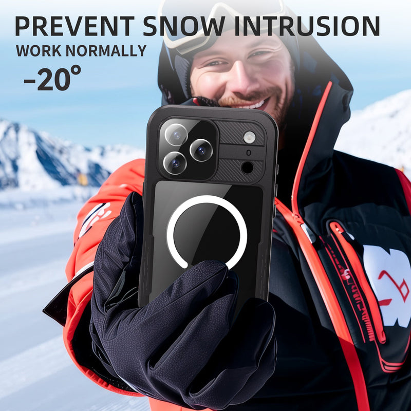 Cargue la imagen en el visor de la galería, [Magsafe Compatible] [Mars Series] Apple iPhone 17/Air/Pro/Pro Max Shellbox Full Covered Waterproof Heavy Duty Tough Armor Case - i-Station Mobile Phone &amp; Electronic Device Repair and Accessories
