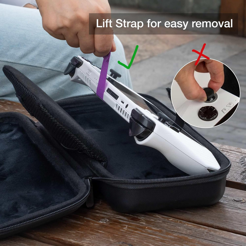 Load image into Gallery viewer, ASUS ROG Gally X - IINE EVA Hard Shell Portable Storage Slim Carrying Case Bag - Polar Tech Australia
