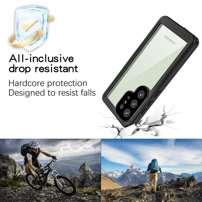 Load image into Gallery viewer, [FM Series] Samsung Galaxy S25 Ultra (S938) - Redpepper Full Covered Waterproof Heavy Duty Tough Armor Case - Polar Tech Australia
