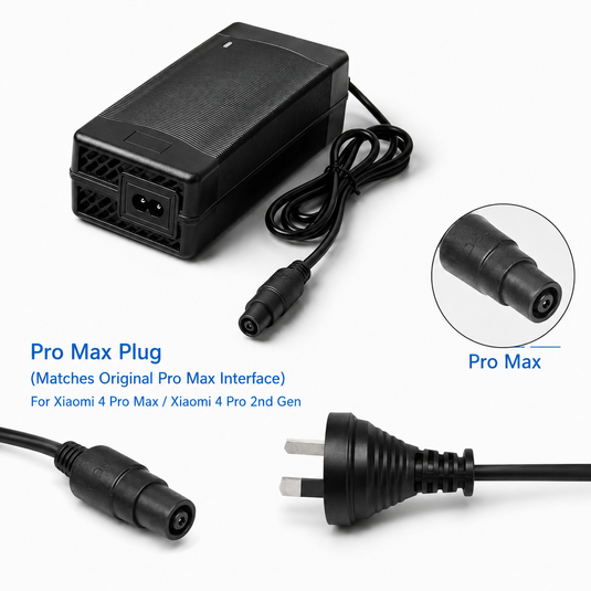 [48V-54.6V/3A][Mi 4 Pro Max] Universal Charger For 48V Li-Ion Lithium Battery Pack Electric Scooter EBike AC Power Adapter Charger