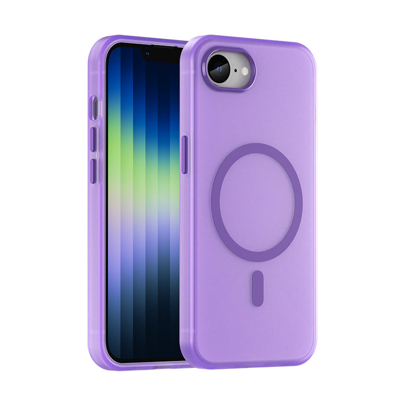 Cargue la imagen en el visor de la galería, [Magsafe Compatible] Apple iPhone 16e Semi-Transparent Full-Protection Matte Shockproof Essentials Series Case - Polar Tech Australia
