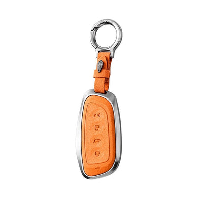Great Wall High-Quality Suede Car Key Fob Case Cover For Haval Raptor, Dargo 2nd Gen, Xiaolong Max, Shenshou, H6