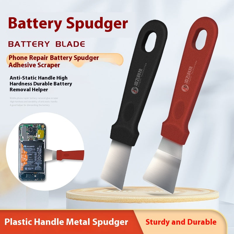 Load image into Gallery viewer, Battery Removal Scraper Tool – Metal Blades for Mobile Phone &amp; Laptop Repair
