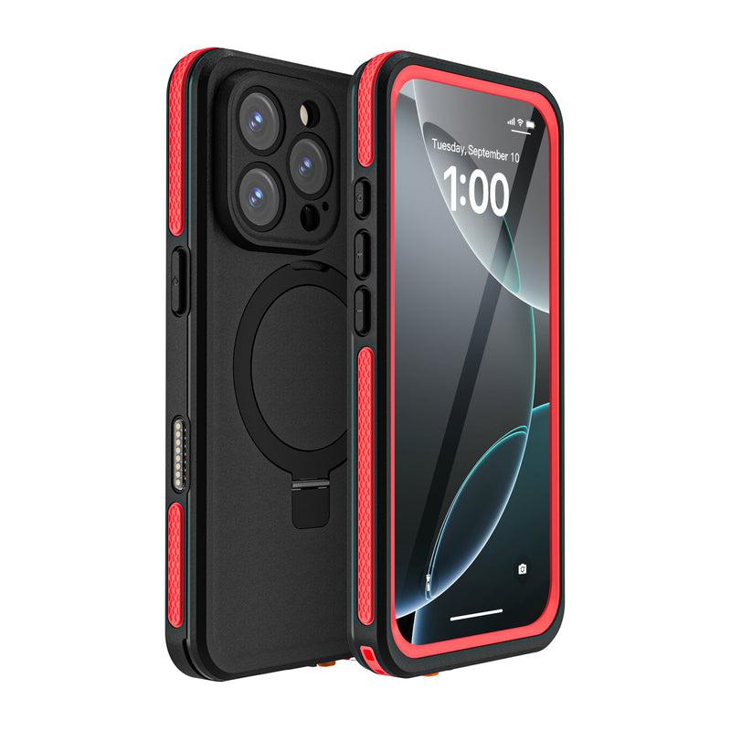 Load image into Gallery viewer, [TB Series][Magsafe Compatible] Apple iPhone 16 / 16 Plus / 16 Pro / 16 Pro Max - Redpepper Full Covered Waterproof Heavy Duty Tough Armor Case - Polar Tech Australia
