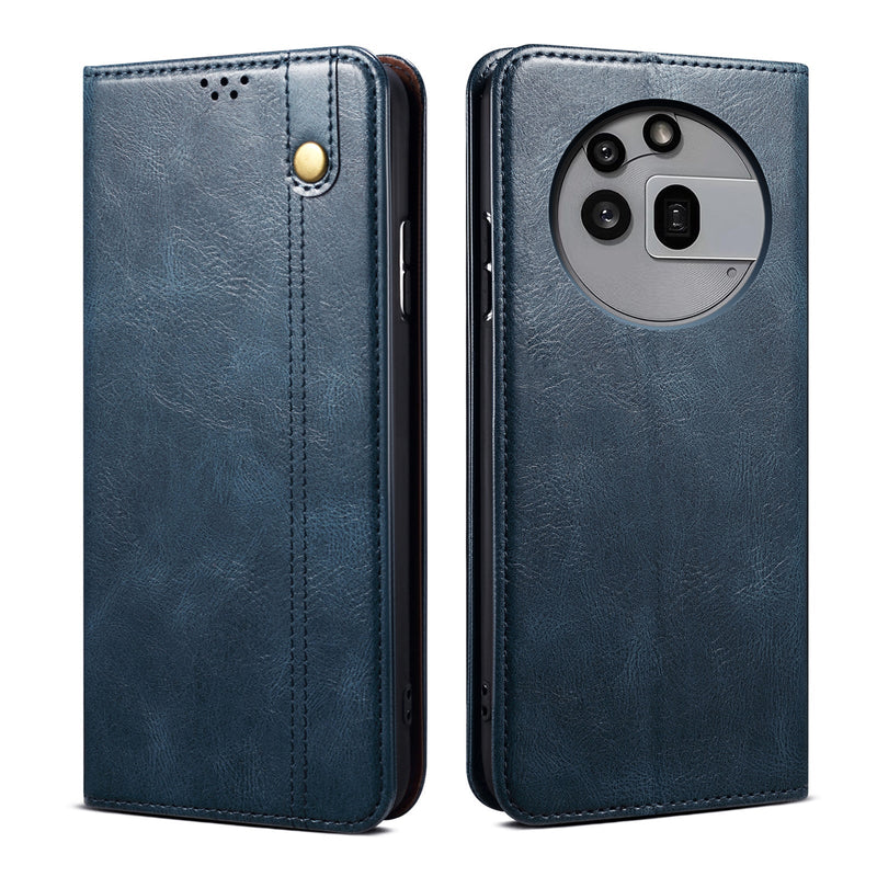 Chargez l&#39;image dans la visionneuse de la galerie, [With Card Slot] Nothing Phone (3a)/Pro Premium PU leather Flip Wallet Stand Cover - Polar Tech Australia
