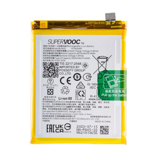 [BLPA05] OPPO Reno10 5G - Replacement Battery - Polar Tech Australia