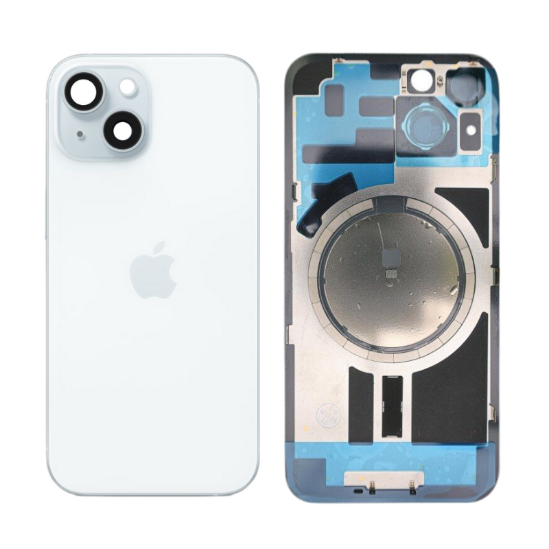 Load image into Gallery viewer, [Assembly] Apple iPhone 15 - Back Rear Glass With Camera Lens &amp; Wireless Charger Flex - Polar Tech Australia
