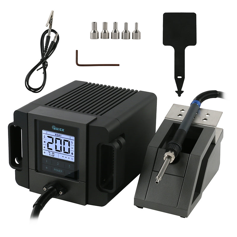 Load image into Gallery viewer, [TR1100] QUICK 200W Lead-Free ESD Hot Air Rework Station 220V - Polar Tech Australia
