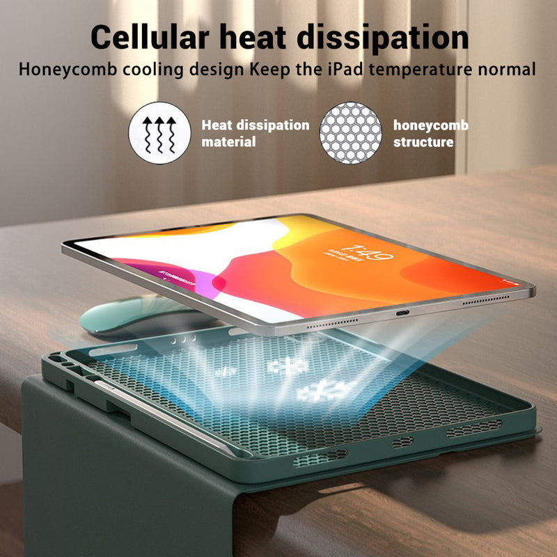 Load image into Gallery viewer, Samsung Galaxy Tab S10 FE Plus 13.1&quot; (2025) Smart Wireless Trackpad Keyboard Mouse Flip Case
