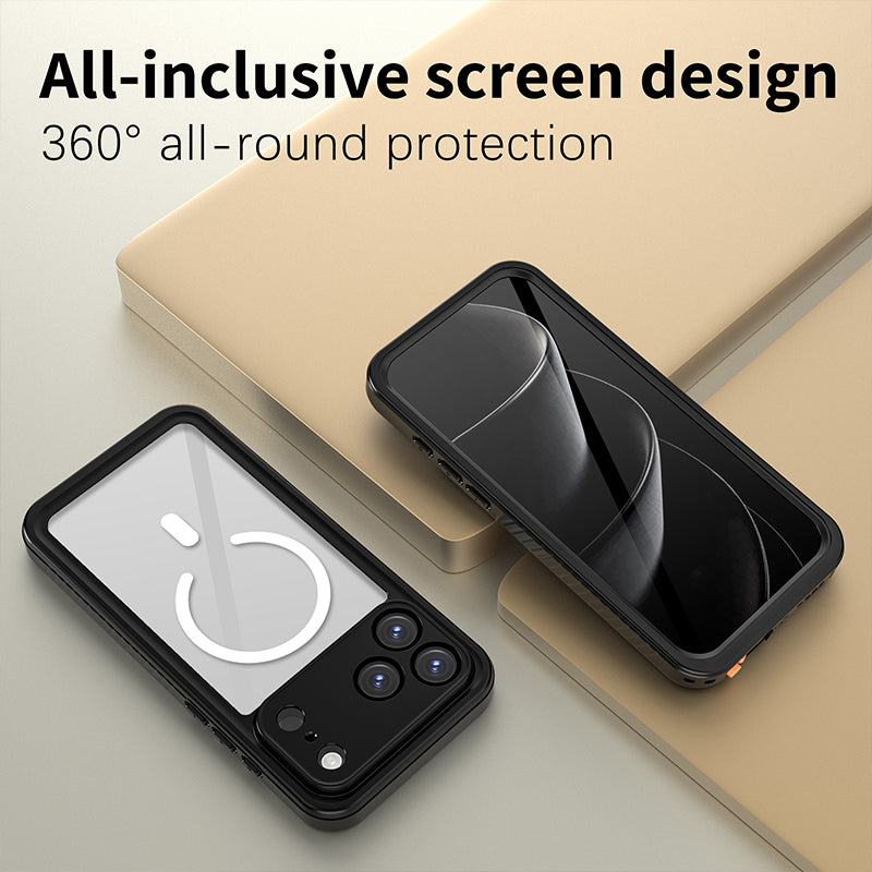Load image into Gallery viewer, [Magsafe Compatible][FM Series] Apple iPhone 17/Air/Pro/Pro Max - Redpepper Full Covered Waterproof Heavy Duty Tough Armor Case - i-Station Mobile Phone &amp; Electronic Device Repair and Accessories
