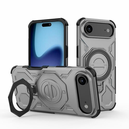 [Magsafe Compatible][Built-in Stand] Apple iPhone 17/Air/Pro/Max - Shield Shockproof Rugged Heavy Duty Case - i-Station Mobile Phone & Electronic Device Repair and Accessories