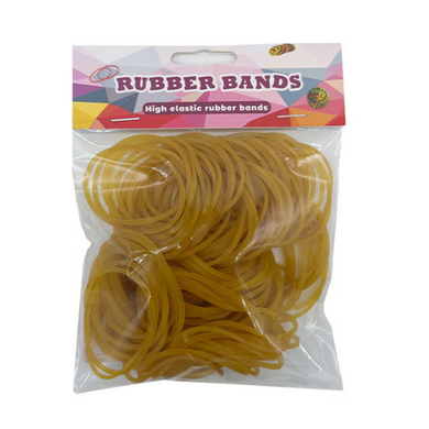 [150PCS][38MM Diameter] Size 16 Rubber Bands Yellow 50G - Polar Tech Australia