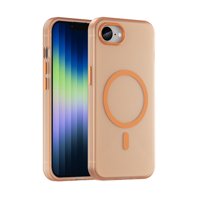 Cargue la imagen en el visor de la galería, [Magsafe Compatible] Apple iPhone 16e Semi-Transparent Full-Protection Matte Shockproof Essentials Series Case - Polar Tech Australia
