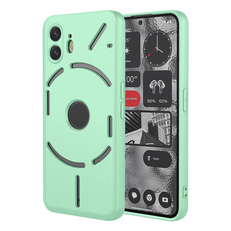 Cargue la imagen en el visor de la galería, Nothing Phone (3a)/Pro Colorful Liquid Silicone Full-Coverage Phone Case - Polar Tech Australia

