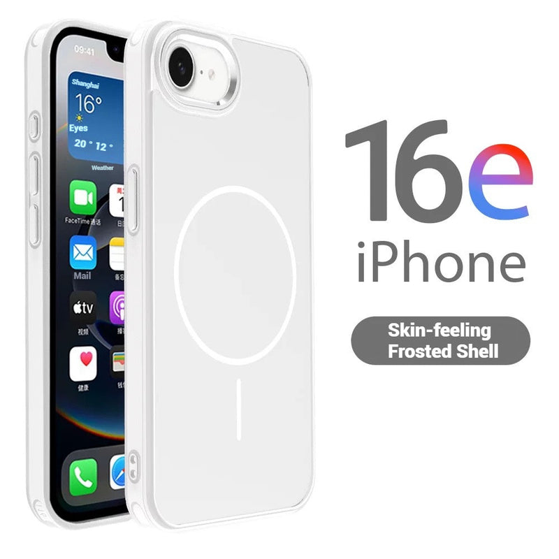Cargue la imagen en el visor de la galería, [Magsafe Compatible] Apple iPhone 16e - Full Coverage Matte Skin-friendly Airbag Shockproof Case - Polar Tech Australia
