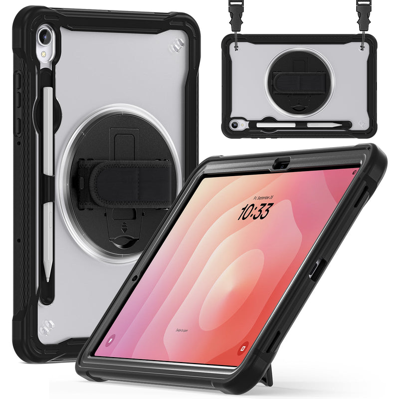 Load image into Gallery viewer, [Built-in Stand] Samsung Galaxy Tab S11 (2025) 11"360° Rotatable EVA Protection with Hand Strap - Polar Tech Australia
