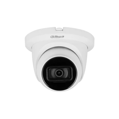 [HDW2834TM] Dahua 8MP PoE Metal Housing SD Card Slot Turret Eyeball Dome Built-in Mic IP Camera - Polar Tech Australia
