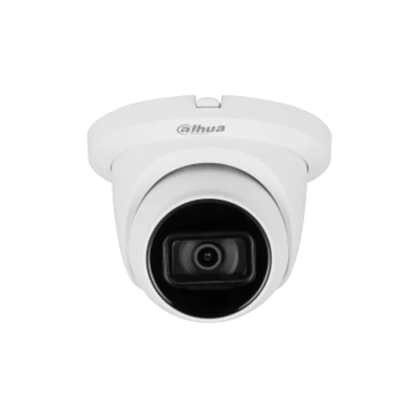 [HDW2834TM] Dahua 8MP PoE Metal Housing SD Card Slot Turret Eyeball Dome Built-in Mic IP Camera - Polar Tech Australia