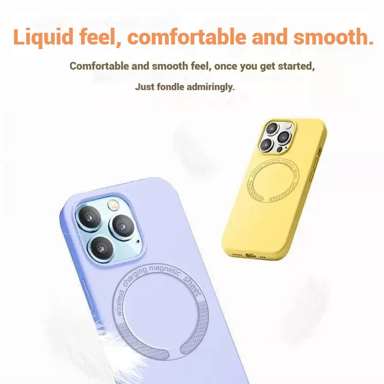 Cargue la imagen en el visor de la galería, [Magsafe Compatible] Apple iPhone 16/Pro/Max - Solid Color Liquid Silicone Magnetic Essentials Series Case - Polar Tech Australia
