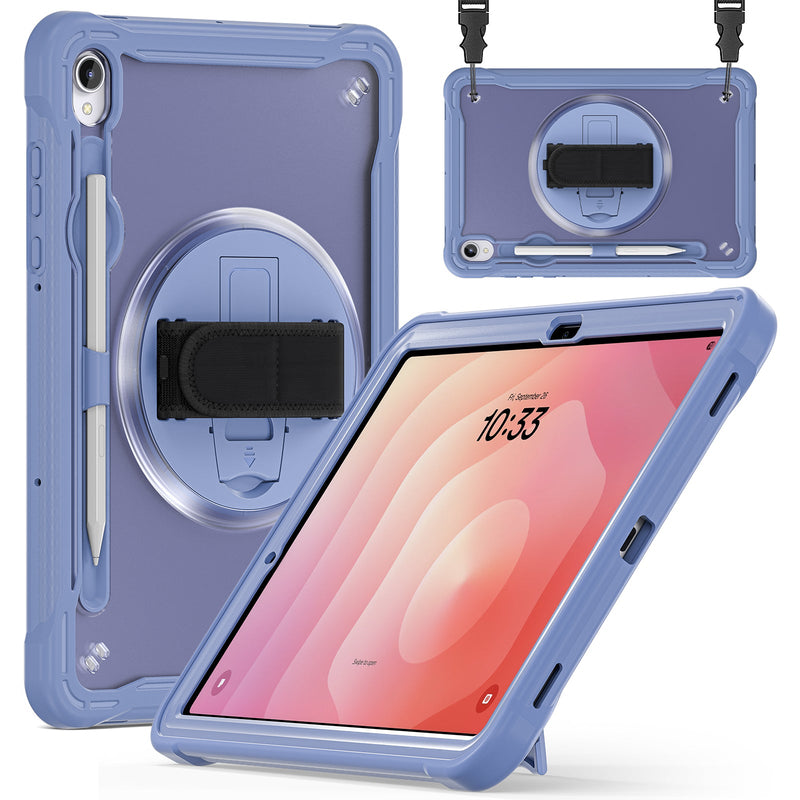 Load image into Gallery viewer, [Built-in Stand] Samsung Galaxy Tab S11 (2025) 11"360° Rotatable EVA Protection with Hand Strap - Polar Tech Australia
