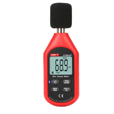 [UT353BT] UNI-T Noise Measuring Instrument db Meter 30~130dB Mini Audio Sound Level Meter Decibel Monitor - Polar Tech Australia