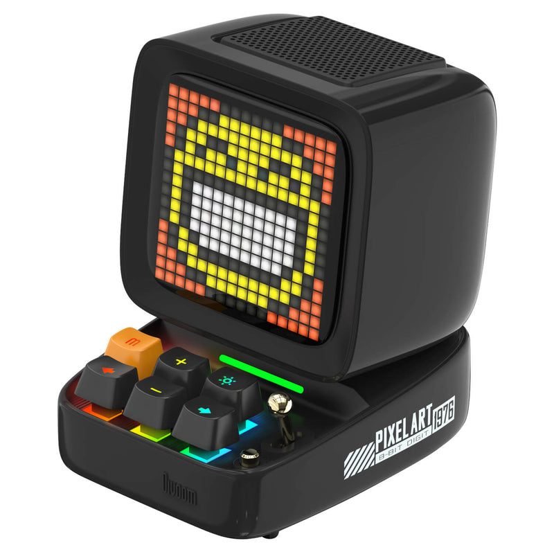 Cargue la imagen en el visor de la galería, Divoom Ditoo Retro Pixel Art Game Bluetooth Speaker With 16X16 LED App Controlled Front Screen
