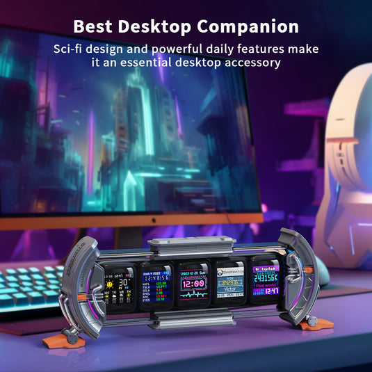 Divoom Times Gate | Pixel Art Informative Display Perfect Gift - Polar Tech Australia