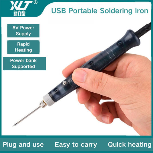 [XINLITAI] [8W] USB Portable soldering iron household repair welding pen 8W constant temperature fast heating - Polar Tech Australia