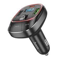 Cargue la imagen en el visor de la galería, [E76] HOCO 45W Dual Port PD 30W + USB Port QC 3.0 18W Car Charging Adapter With FM Transmitter - Polar Tech Australia
