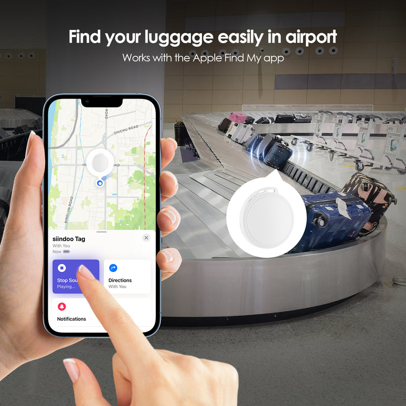 Load image into Gallery viewer, [Siindoo]  AirTag Mini GPS Tracker Smart Tag Luggage Wallet Pet Key Finder - Polar Tech Australia
