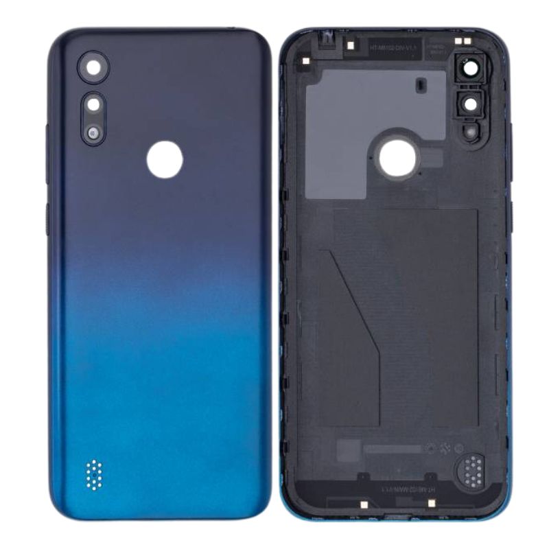 Cargue la imagen en el visor de la galería, [With Camera Lens] Motorola Moto E6s Back Rear Battery Cover Housing Frame - Polar Tech Australia

