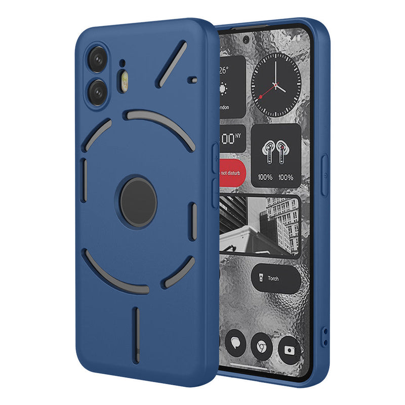 Cargue la imagen en el visor de la galería, Nothing Phone (3a)/Pro Colorful Liquid Silicone Full-Coverage Phone Case - Polar Tech Australia
