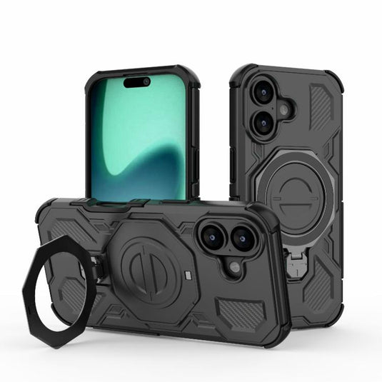 [Magsafe Compatible][Built-in Stand] Apple iPhone 17/Air/Pro/Max - Shield Shockproof Rugged Heavy Duty Case - i-Station Mobile Phone & Electronic Device Repair and Accessories