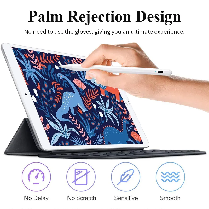 Cargue la imagen en el visor de la galería, [AC10S][Bluetooth] iPad Compatible Stylus Touch Drawing Writing Pen - Polar Tech Australia
