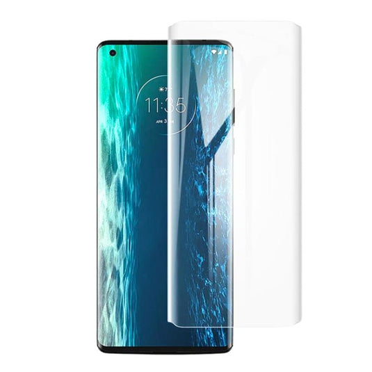 [UV Glue] Motorola Moto Edge+ (2020) - Tempered Glass Screen Protector - Polar Tech Australia