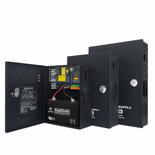 [16 Channel / 14Ah] Universal 12V Mini UPS Battery Backup Power Supply For 12V WIFI Router, Modem, Security Camera CCTV & Alarm & Attendance Machine LED Light