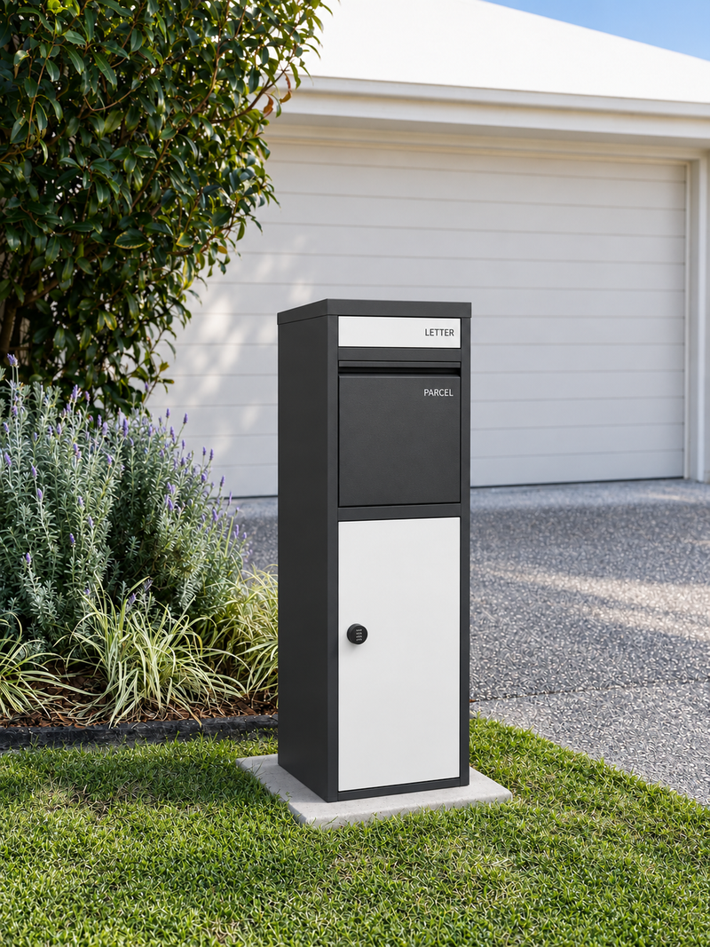 Chargez l'image dans la visionneuse de la galerie, Heavy Duty Anti-Theft Household Parcel &amp; Letter Lockable Delivery Mail Box
