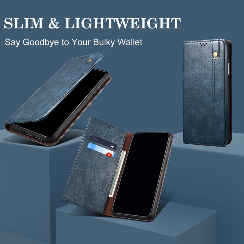 Chargez l&#39;image dans la visionneuse de la galerie, [With Card Slot] Nothing Phone (3a)/Pro Premium PU leather Flip Wallet Stand Cover - Polar Tech Australia
