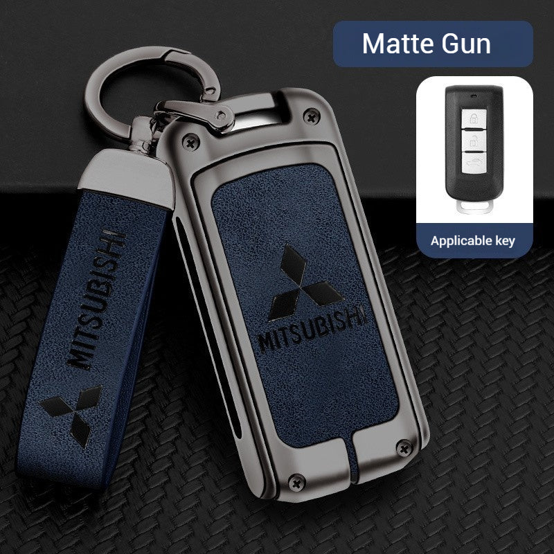 Chargez l&#39;image dans la visionneuse de la galerie, Mitsubishi Full Alloy Protection Car Key Fob Case Cover For ASX, Outlander, Eclipse Cross
