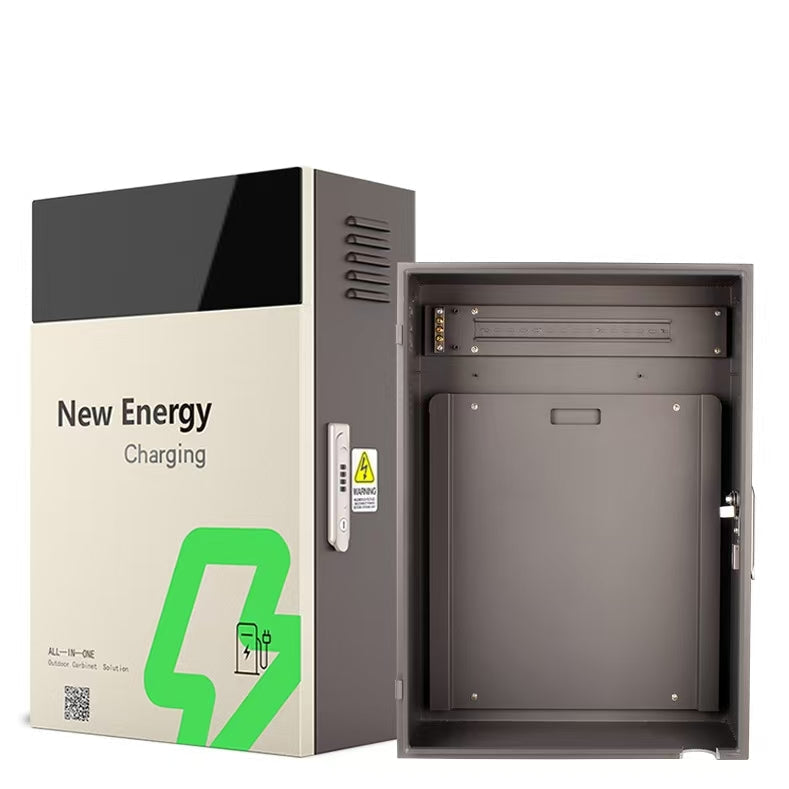Load image into Gallery viewer, Universal EV Charging Protection Box – Wall-Mounted Weatherproof Metal Enclosure for Electric Vehicle Chargers - Polar Tech Australia
