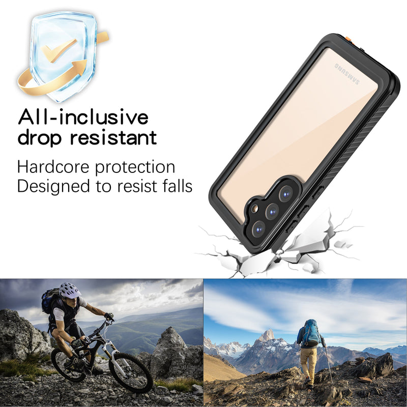 Load image into Gallery viewer, [FM Series] Samsung Galaxy S25 Plus - Redpepper Full Covered Waterproof Heavy Duty Tough Armor Case - Polar Tech Australia
