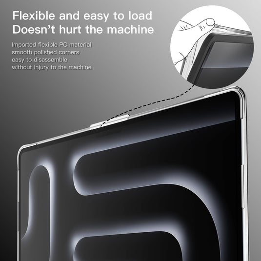 Apple MacBook Air 13.6" (A2681 & A3113) Slim PC + TPU Scratch-Resistant Laptop Case