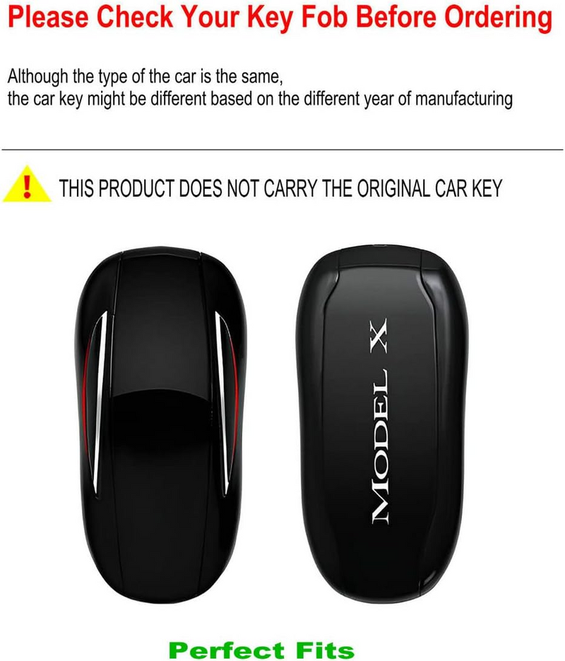 Load image into Gallery viewer, Tesla Metal Car Key Fob Casefor Model X
