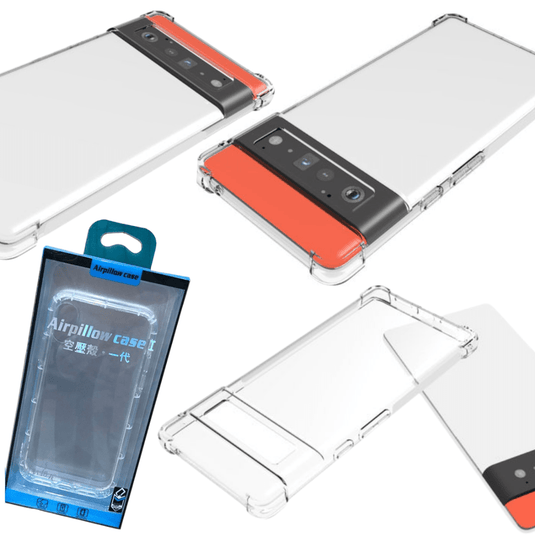 Google Pixel 8 - Trasnsparent Airpillow Air Cushion Shock proof Case
