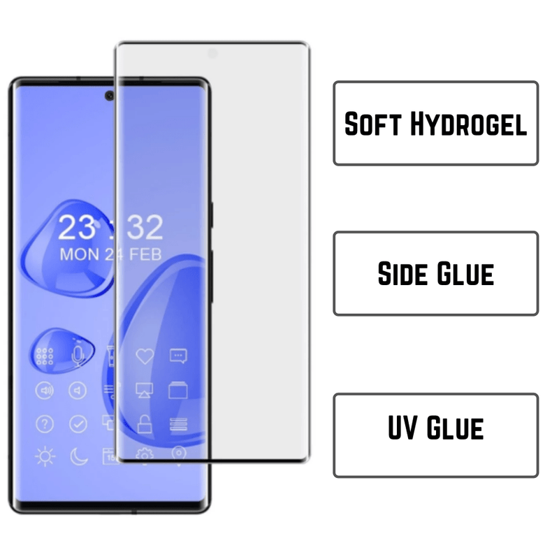 Load image into Gallery viewer, Google Pixel 7 Pro Hydrogel / Side Glue/ UV Glue Covered 9H Tempered Glass Screen Protector - Polar Tech Australia
