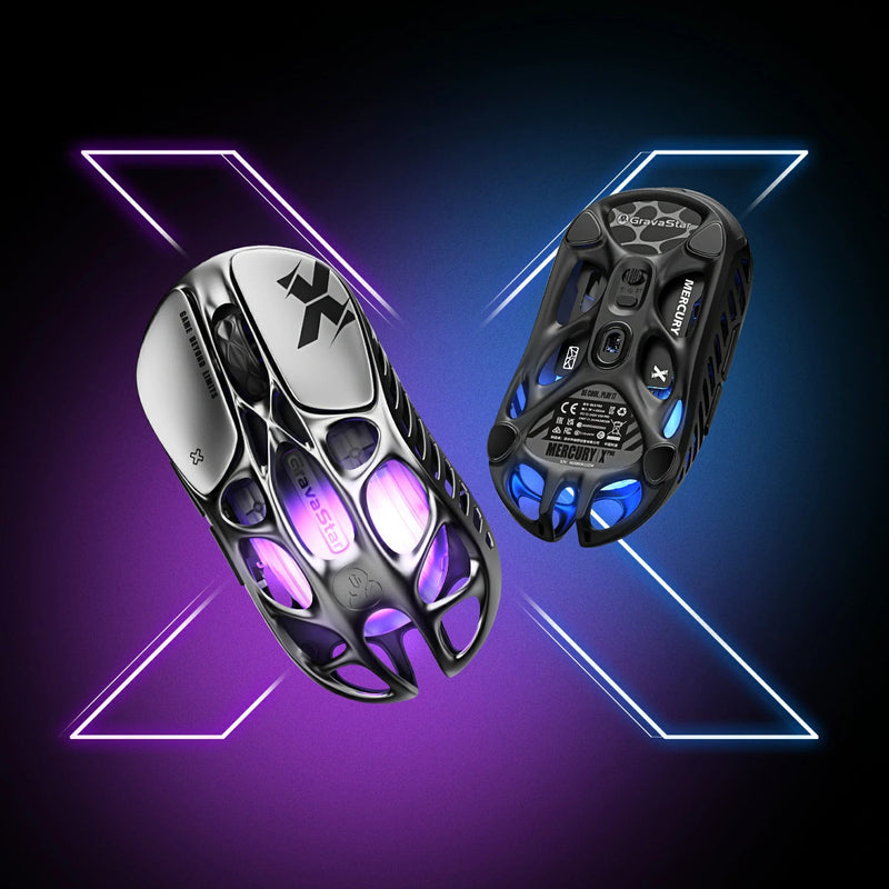 Load image into Gallery viewer, GravaStar Mercury X  Wireless Gaming Mouse - Polar Tech Australia
