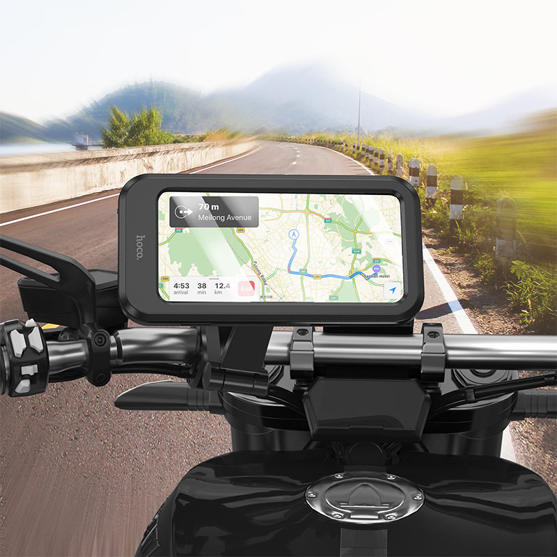 Load image into Gallery viewer, [CA101] HOCO Universal Bicycle &amp; Motorcycle Waterproof Mobile Phone Holder - Polar Tech Australia
