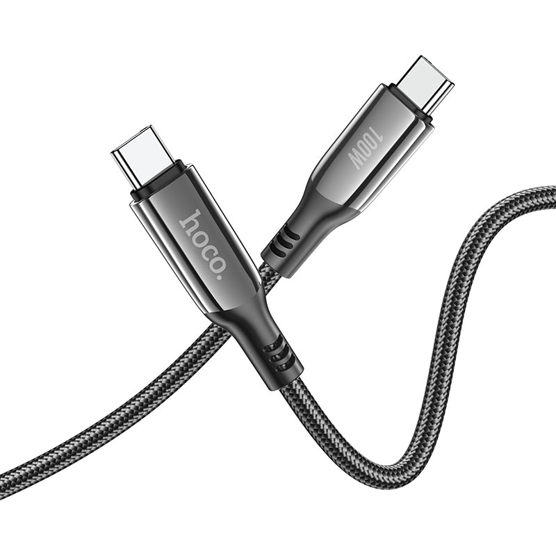 Load image into Gallery viewer, [S51][Type-C To Type-C][LED Display] HOCO Extreme Explorer 100W Super Fast PD Charging Data Sync USB Cable - Polar Tech Australia
