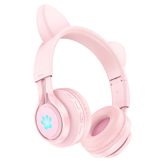 [W39] HOCO Bluetooth Wireless Cat Ear Kid Cute Style Headphone - Polar Tech Australia
